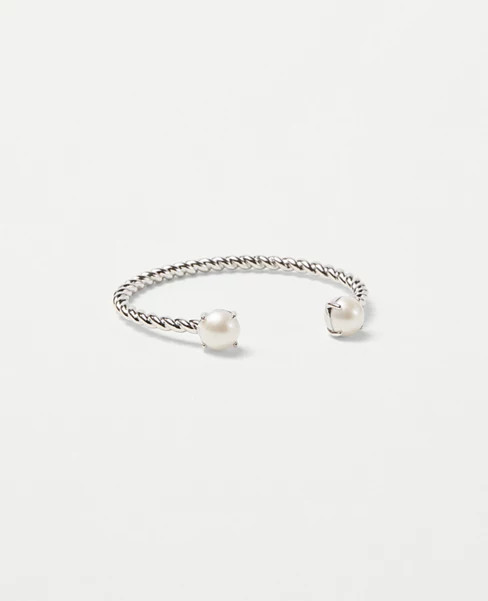 Pearlized Studded Cuff | Ann Taylor (US)