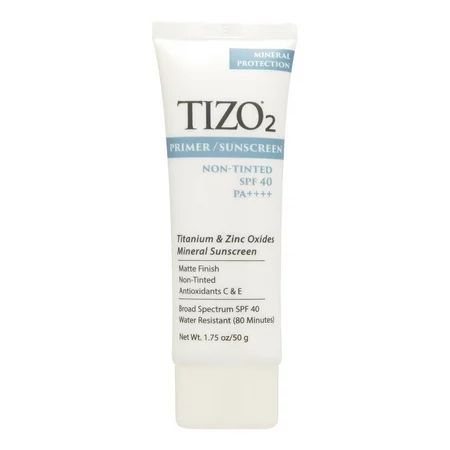 TIZO 2 Primer / Sunscreen Non-tinted SPF 40 1.75 Oz | Walmart (US)