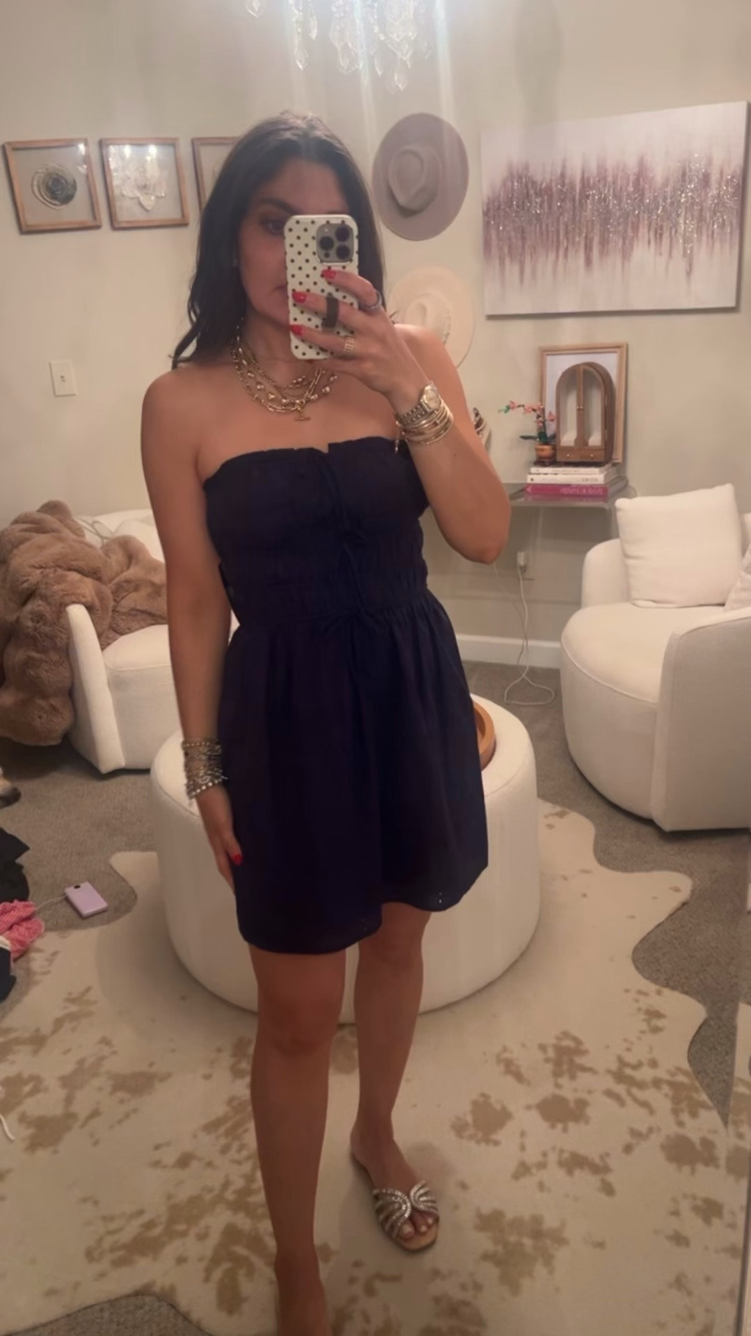 Cute summer dress from Target! Wearing a small 