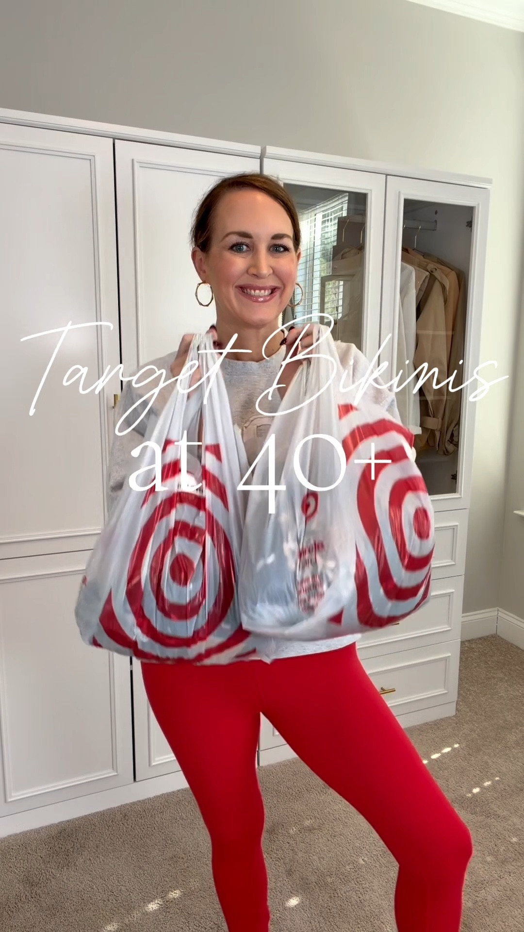 @Target bikini try on
Target swimsuit try on
Green: small top, medium bottom
Leopard: S/M
Polka dots: Small top, medium bottom, small pants
Blue: medium both
Crochet coverup: small (need medium)
Black print: small top (need M),medium bottoms
Black pants: small

#LTKOver40 #LTKTravel #LTKSeasonal