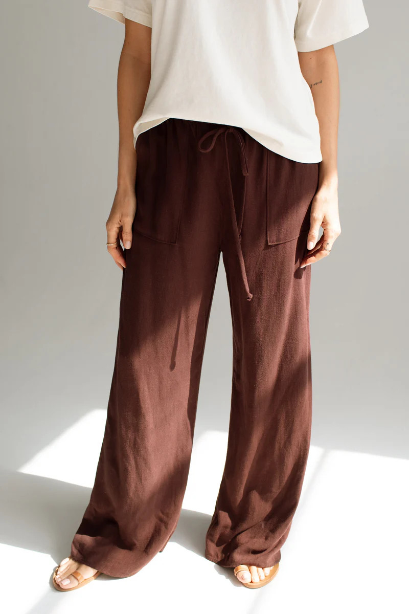Isla Linen Pants | Carly Jean Los Angeles