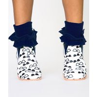 Girls Ruffle Socks Princess Lace Tutu Trim Cute Dress School Uniform Cotton Turn Cuff Fold Over Ankl | Etsy (US)