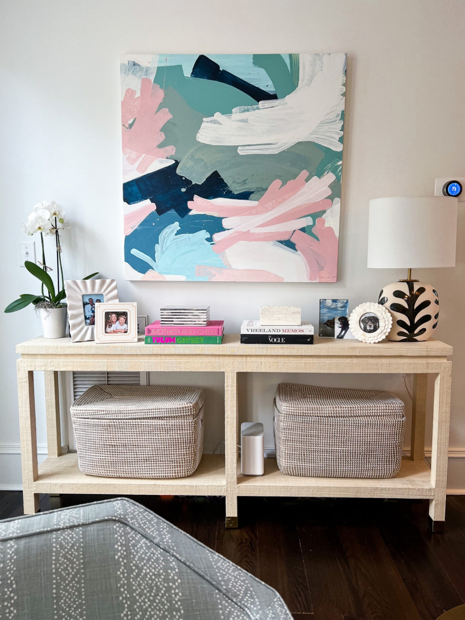 I’ve had so much fun bringing new textures, colors, and scenes into our home through art. ✨ Here are some beautiful pieces I love! 

#LTKhome