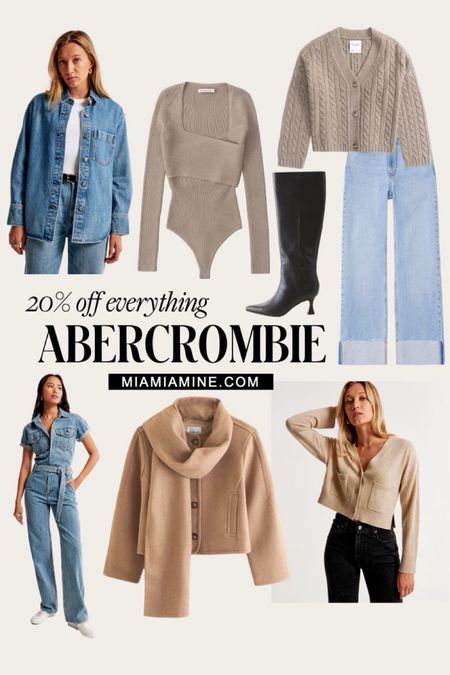 Take 20% off at Abercrombie when you shop in the app
Abercrombie jeans on sale
Abercrombie denim jumpsuit 
Abercrombie fall sweaters


#LTKfindsunder50 #LTKfindsunder100 #LTKsalealert