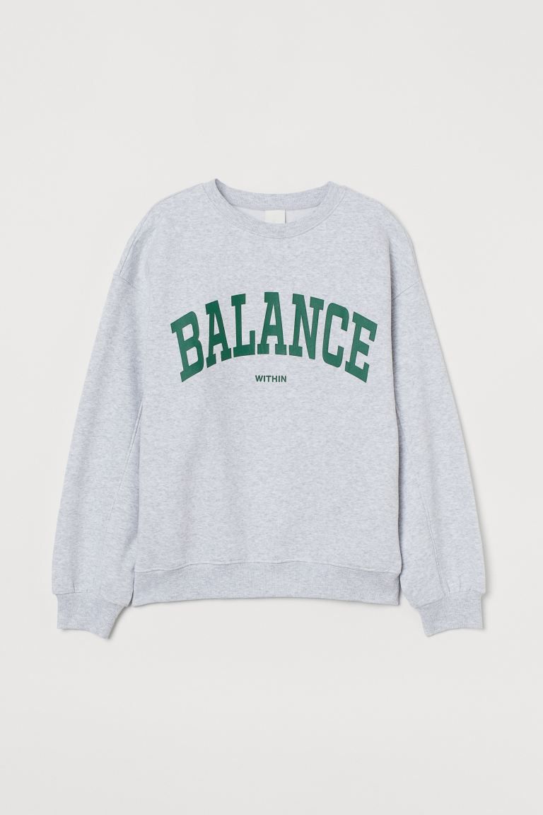 Cotton-blend Sweatshirt | H&M (US)