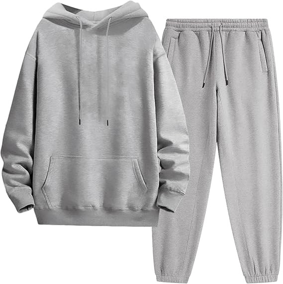 Tanming Mens Tracksuits 2 Piece Sweatsuit Sets Fleece Long Sleeve Hoodies Jogger Pants Athletic J... | Amazon (US)