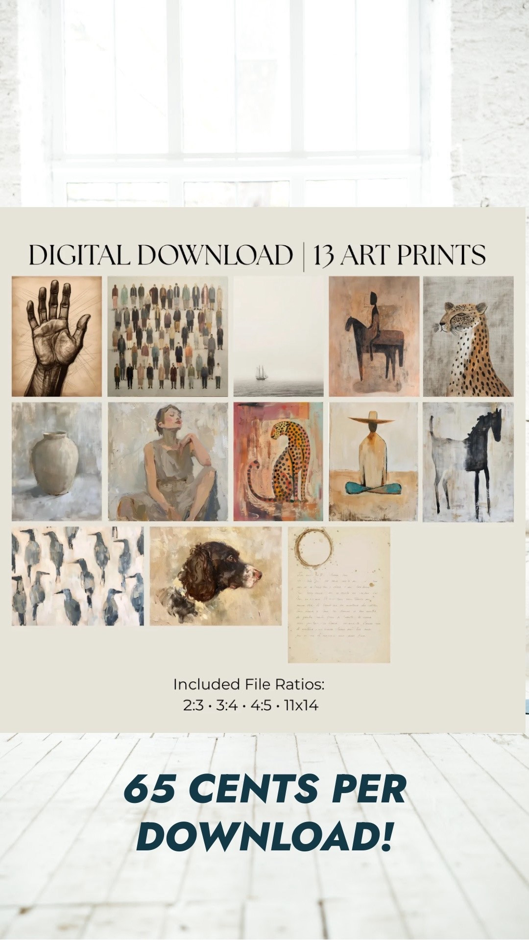 13 beautiful art prints for just $8.50 — that’s about 65¢ per download. These neutral, vintage-inspired pieces are perfect for gallery walls, frames, or shelf styling and come in multiple size ratios so you can print them almost anywhere.

#LTKHome