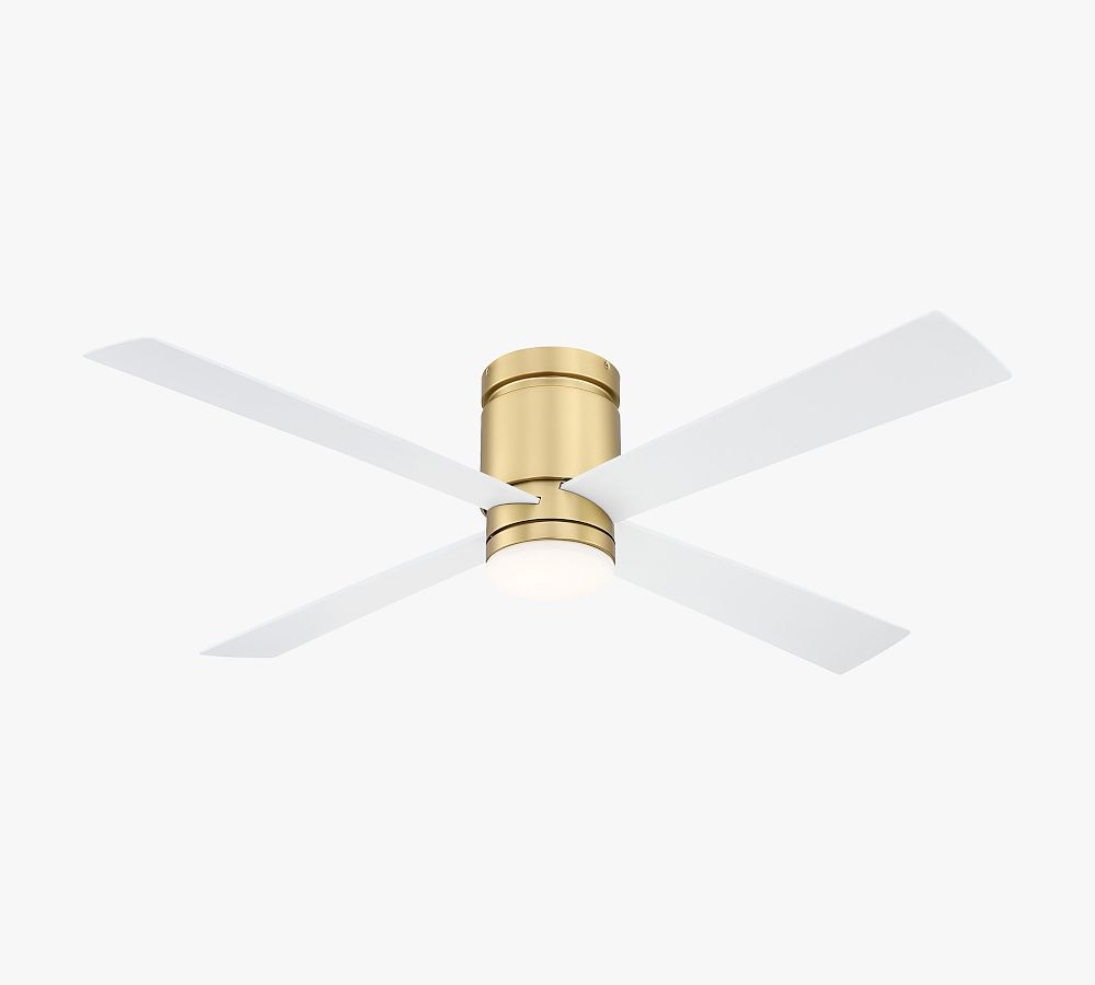 Kwartet Ceiling Fan with LED Light Kit | Pottery Barn (US)