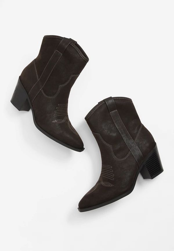 Diana Western Ankle Boot | Maurices