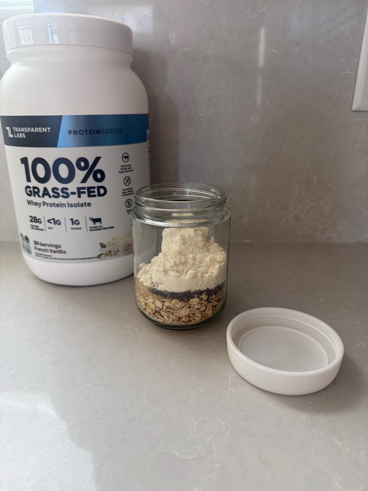 the best overnight oats jars! We love this protein powder.

#LTKfoodie #LTKmorningroutine #LTKselfcare