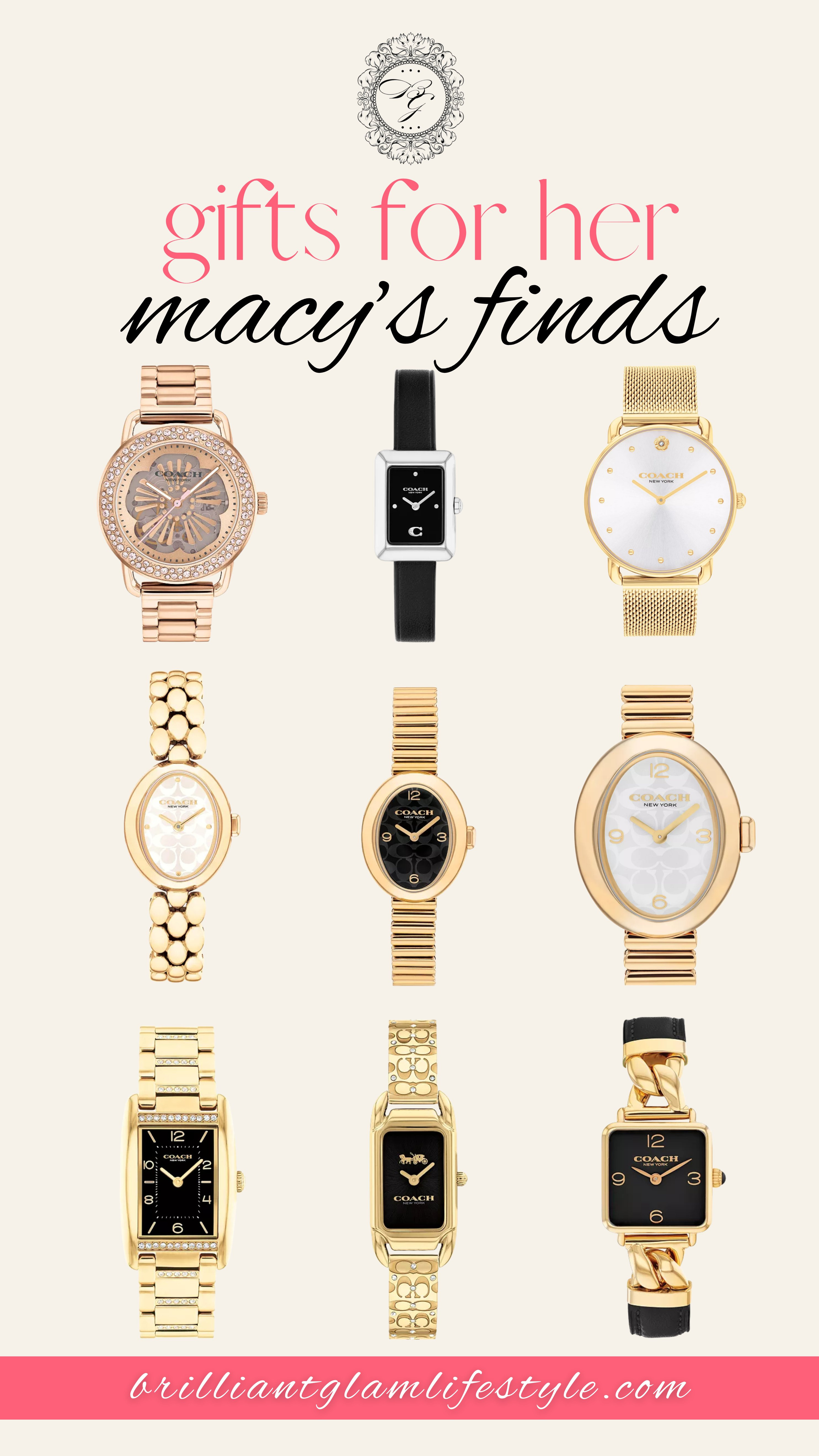 Timeless Gifts for Her from Macy’s ⌚✨

Looking for a gift she’ll cherish? Macy’s watch finds are the perfect blend of elegance and everyday style. From classic designs to modern statement pieces, these watches make a thoughtful and timeless holiday gift for her.

#MacysGifts #GiftsForHer #WatchesForHer #HolidayGiftIdeas #MacysFinds #TimelessStyle #FashionAccessories #GiftInspo #MacysStyle 

 #LTKGiftGuide #LTKHoliday #LTKootd