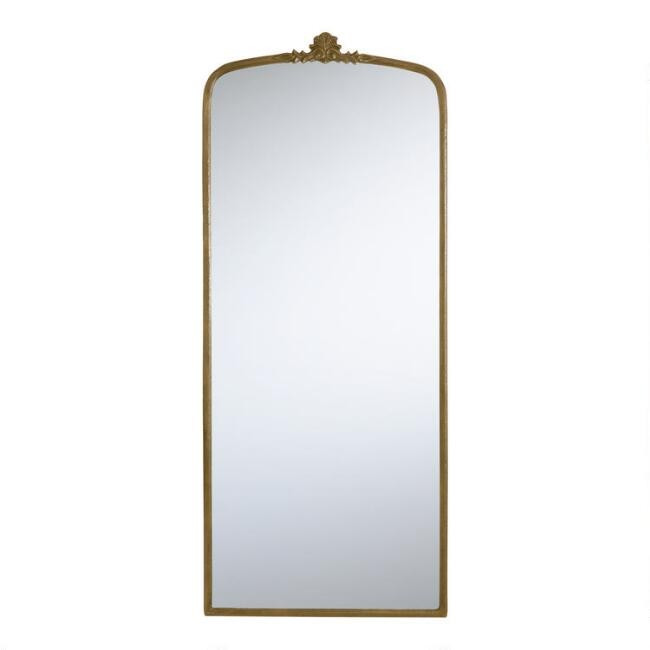 Metal Vintage Style Leaning Full Length Mirror | World Market