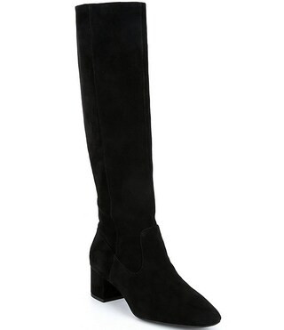 Prizelle Tall Shaft Suede Boots | Dillard's