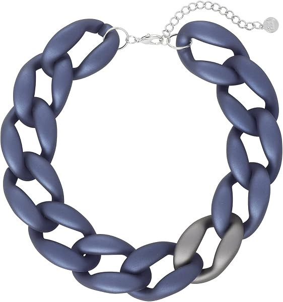 Statement Chunky Acrylic Chain Link Choker Necklace for Women | Amazon (US)