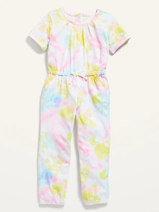 Printed Jersey Jumpsuit for Toddler Girls | Old Navy (CA)