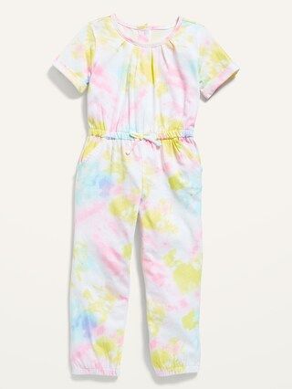Printed Jersey Jumpsuit for Toddler Girls | Old Navy (CA)