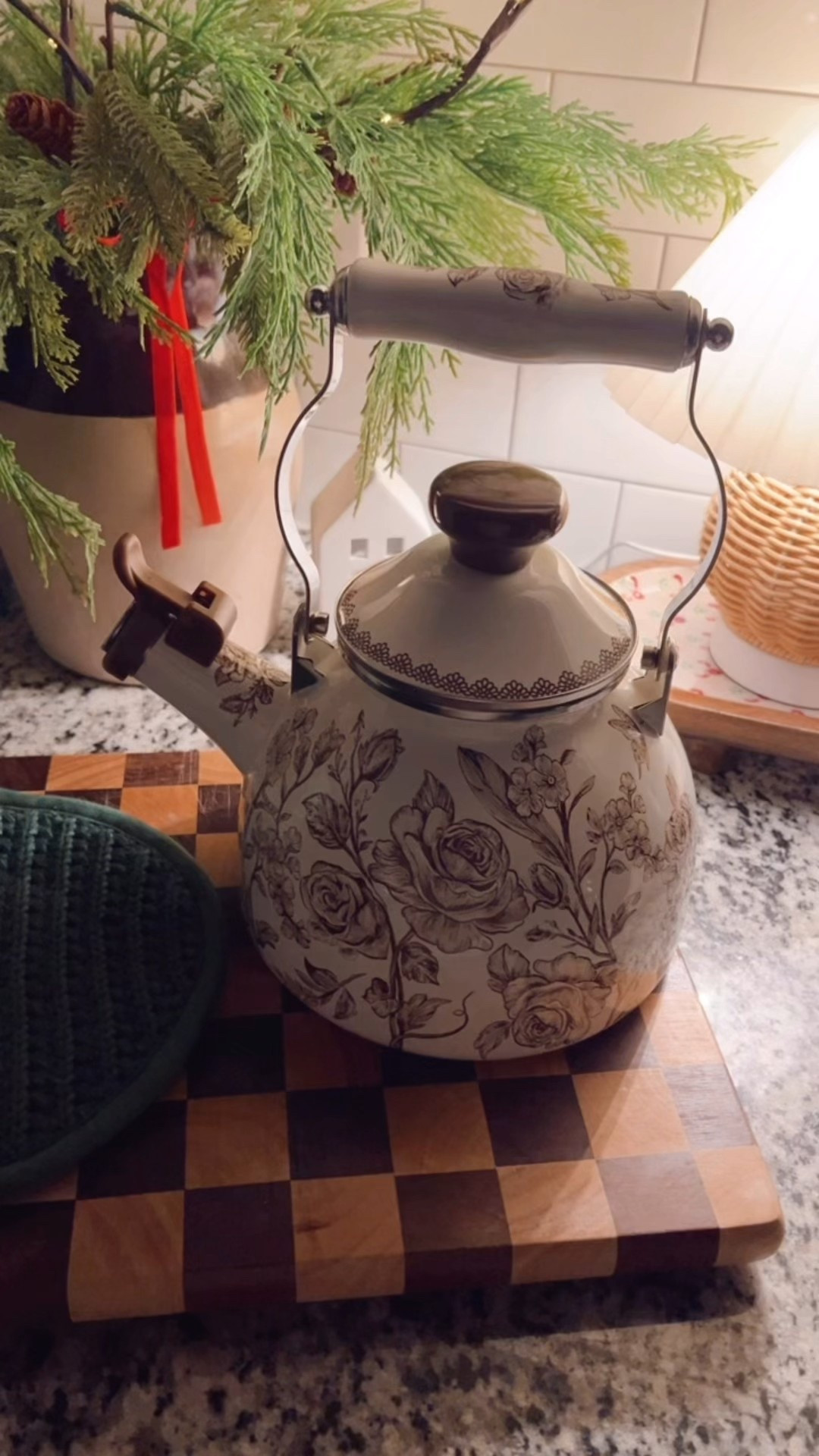 I’m grateful a friend of mine had this adorable tea kettle because it’s been sold out everywhere. 

It’s currently available in green and red if you’re interested 

#LTKHome #LTKSeasonal