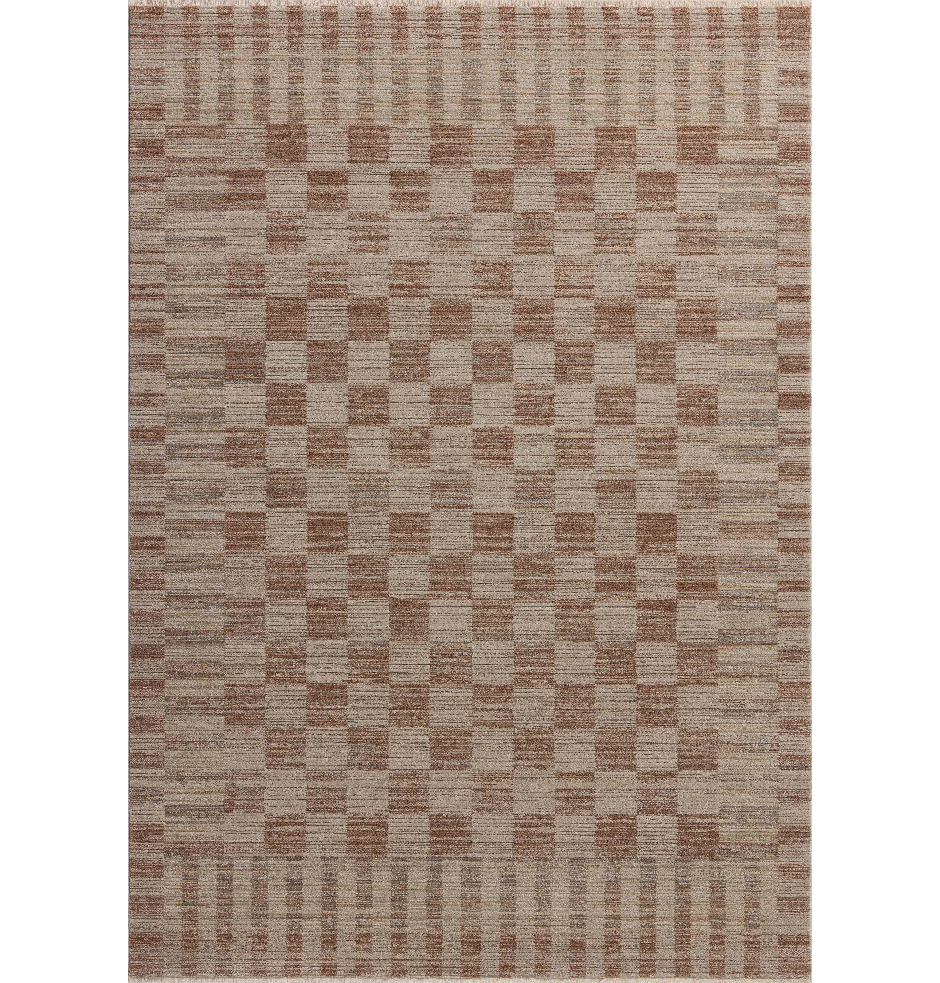 Amber Lewis x Loloi Cali Brick / Natural Area Rug | Wayfair North America