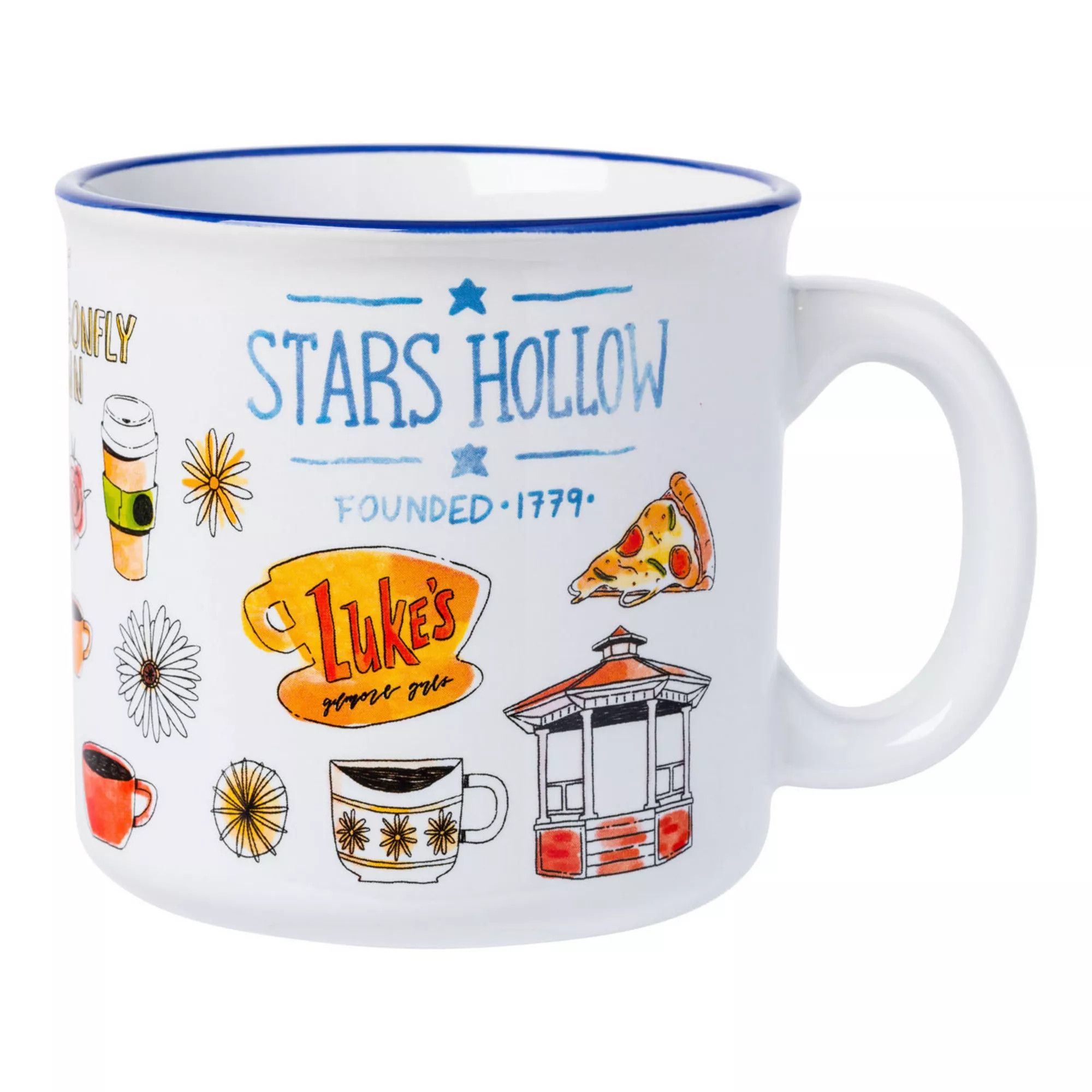 Gilmore Girls Stars Hollow Destination 20 oz Ceramic Camper Mug | Kohl's