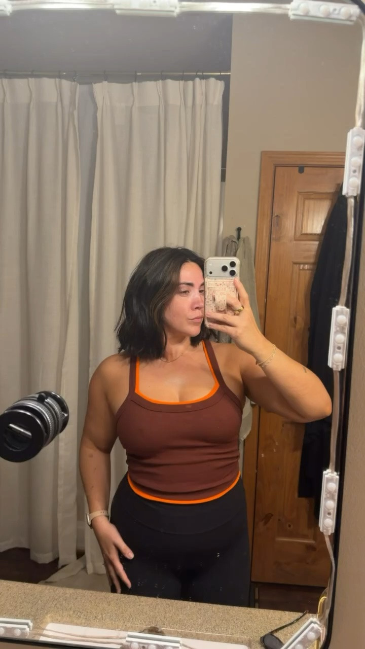 Love love these tanks from Amazon, I doubled them up here and didn't have to wear a bra! Size M/L

#LTKootd #LTKSeasonal #LTKMidsize