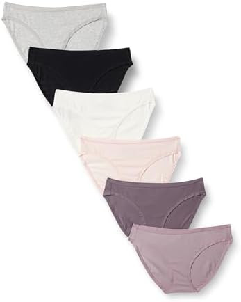 Amazon Essentials Womens Cotton Bikini Brief Underwear (Available in Plus Size) | Amazon (US)