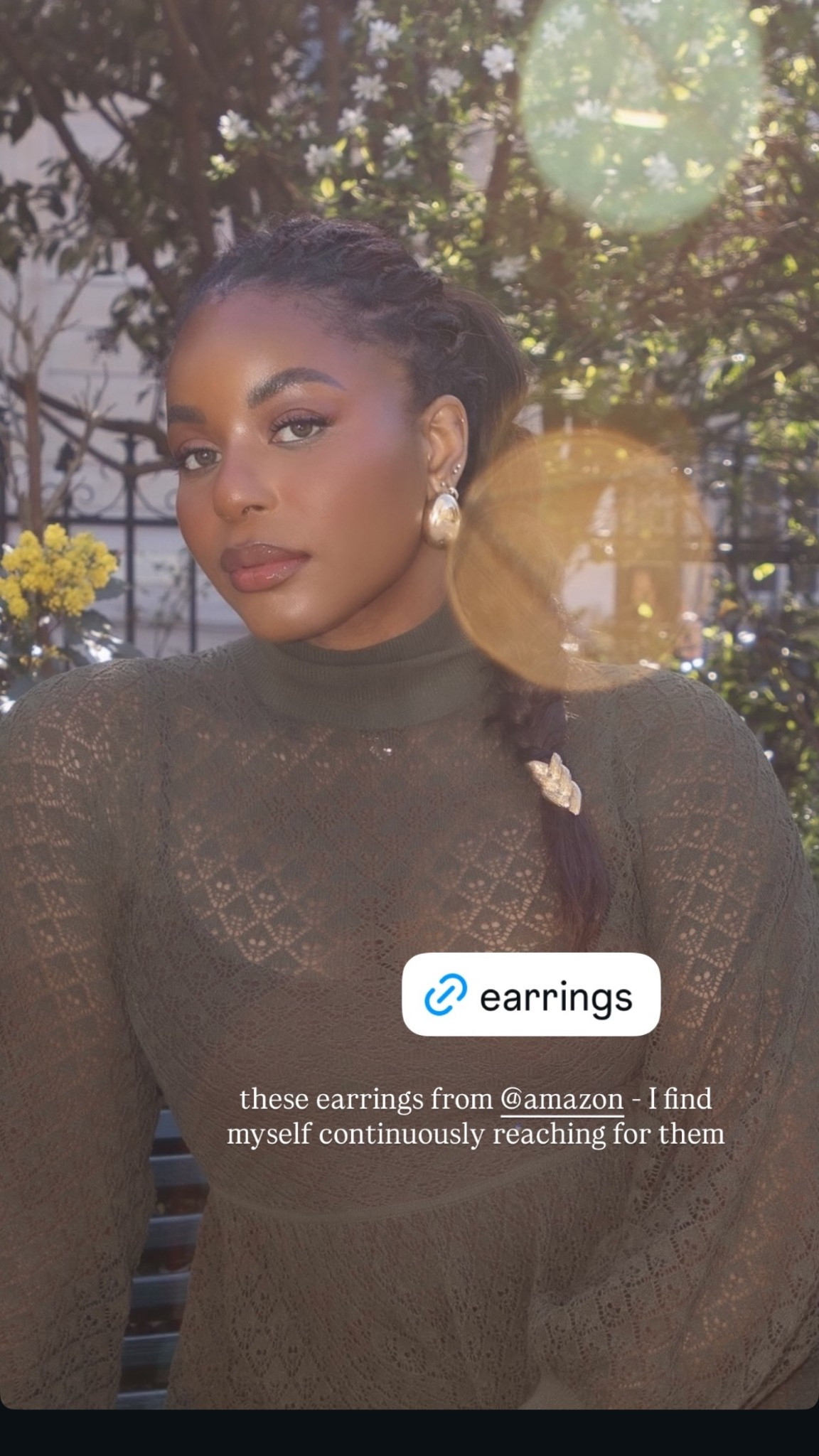 I wear these $10 gold chunky earrings from Amazon a lot! Love how light they are even though they are oversized. So cute and perfect for elevating a spring outfit … For more links tospring outfits 2026, easter dress women, easter outfits women, date night outfits, vacation outfits beach, spring dresses, easter basket ideas, work outfits, country concert outfits, follow me on LTK! ✨

#LTKootd #LTKspring #LTKspringtrends