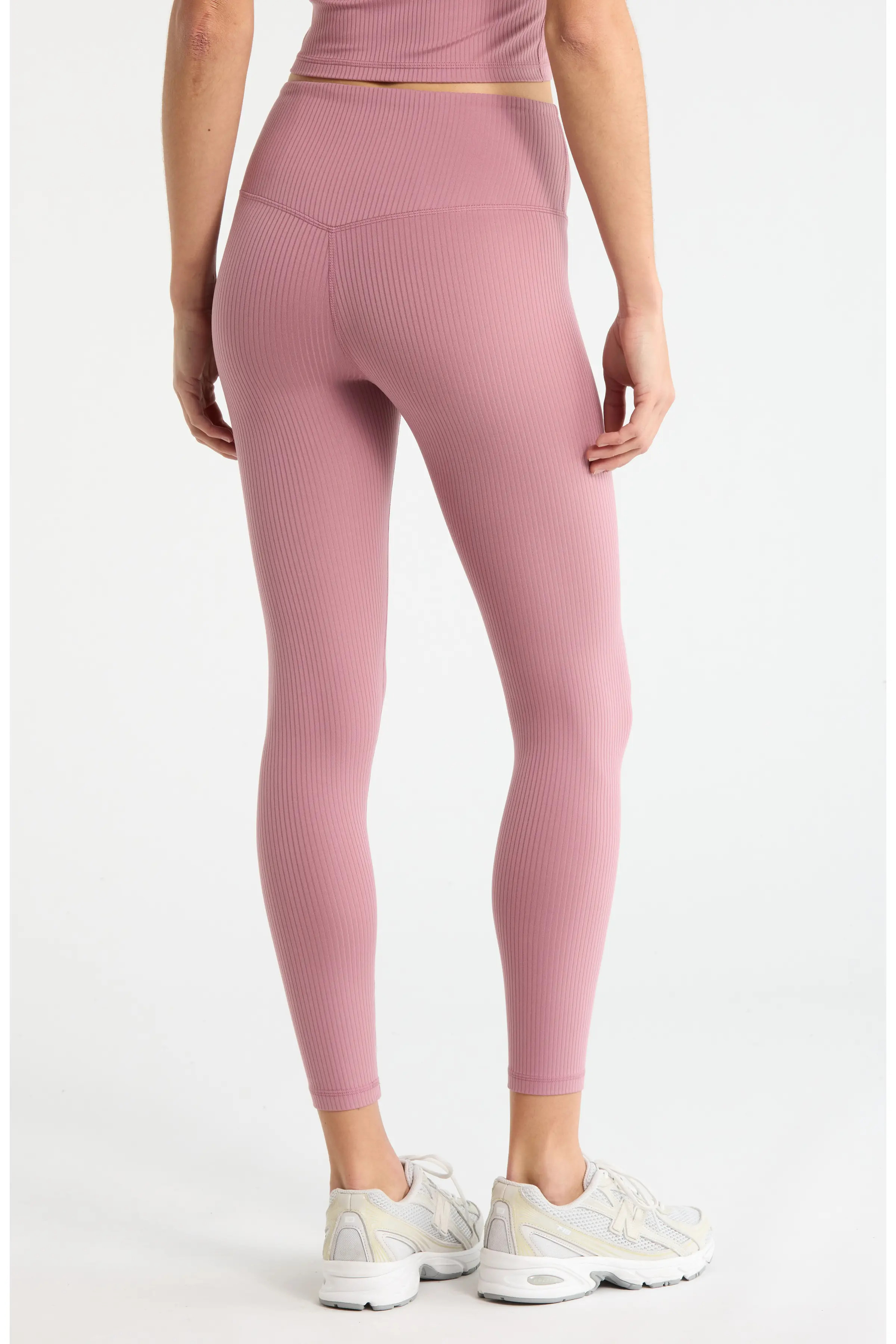Thrive Rib High Waist 7/8 Leggings (Women) | Nordstrom | Nordstrom