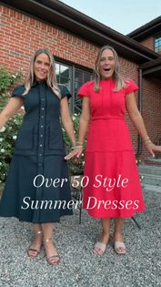 Gorgeous dresses for many occasions! Day, evening and even work! We are wearing size 10 in all!

#LTKOver40 #LTKMidsize #LTKStyleTip