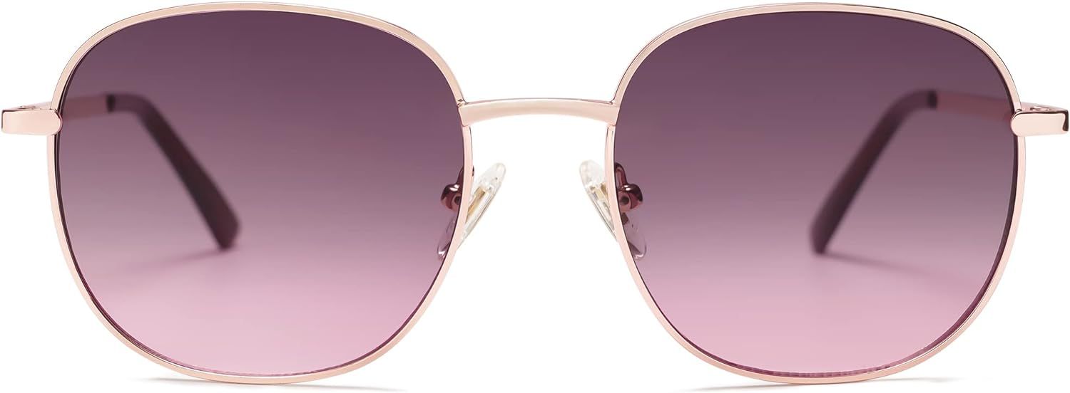 SOJOS Classic Square Sunglasses for Women Men with Spring Hinge Sunnies SJ1137 | Amazon (US)