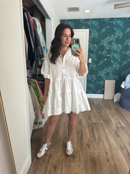 Obsessed with this white dress from Amazon for the summer time!

#LTKstyletip #LTKfindsunder50 #LTKworkwear