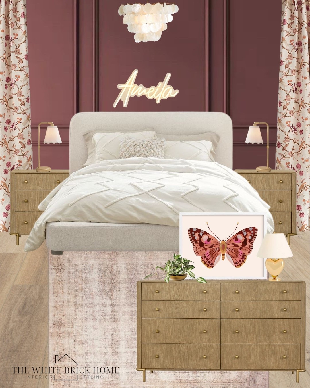 A beautiful bedroom idea with stunning floral window treatments! 

🖤🖤

Girls Room, girls bedroom, kids room, girls room bed, girls room bedding, girls room curtains, girls room wall light, girls room ideas, girls room decor, girls room table lamp, girls room nightstand, girls room dresser, girls room design, girls room ideas. Girls room design,  Wayfair, pottery barn teen, Anthropologie 

#LTKHome #LTKSaleAlert #LTKKids