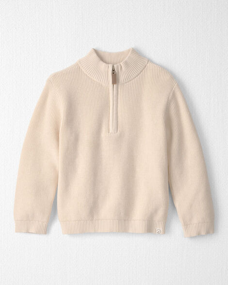 Toddler Boy Organic Cotton Quarter-Zip Pullover - Little Planet | Carter's | Carter's Inc