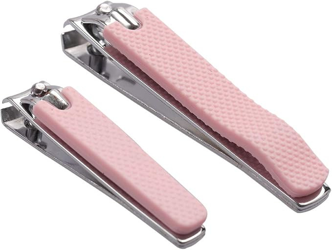 Rocutus 2pcs/Set Nail Clippers Set Portable Nail Scissors Toenail Clippers Nail Clippers,Adult Pe... | Amazon (US)