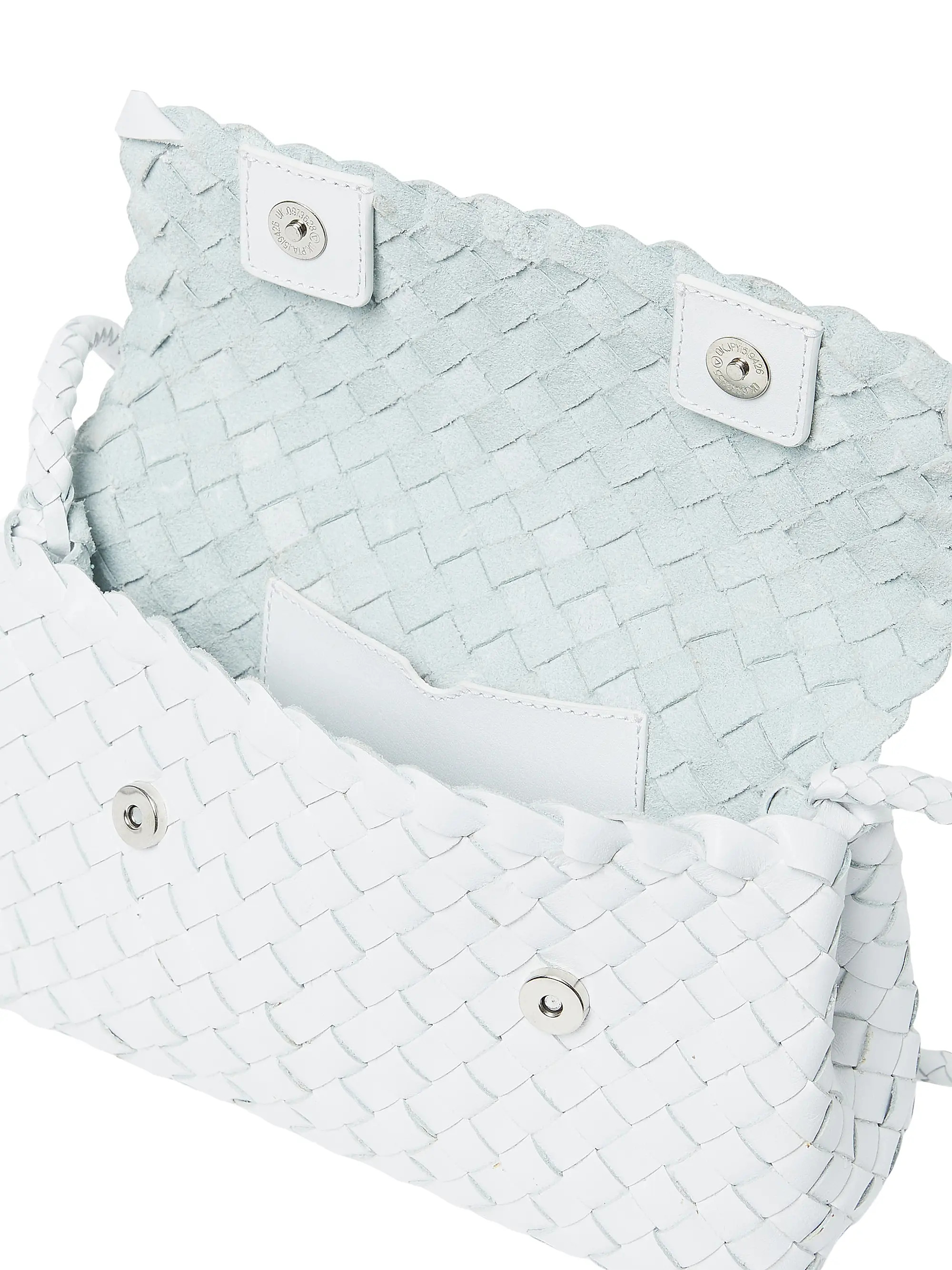 Billie Woven Leather Shoulder Bag | Saks Fifth Avenue