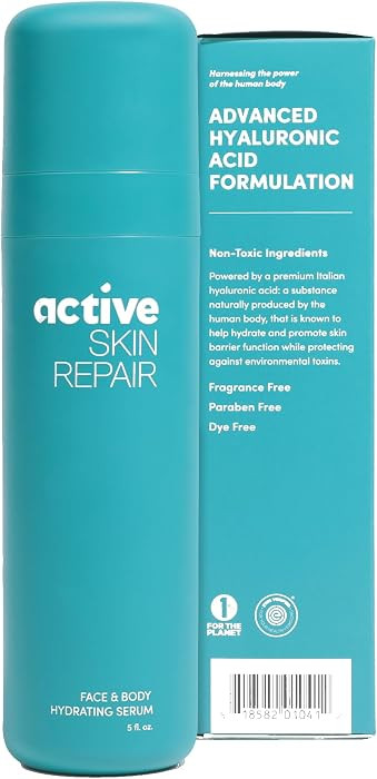 Active Skin Repair Face and Body Hydrating Serum, EWG Verified, 5 fl oz | Amazon (US)