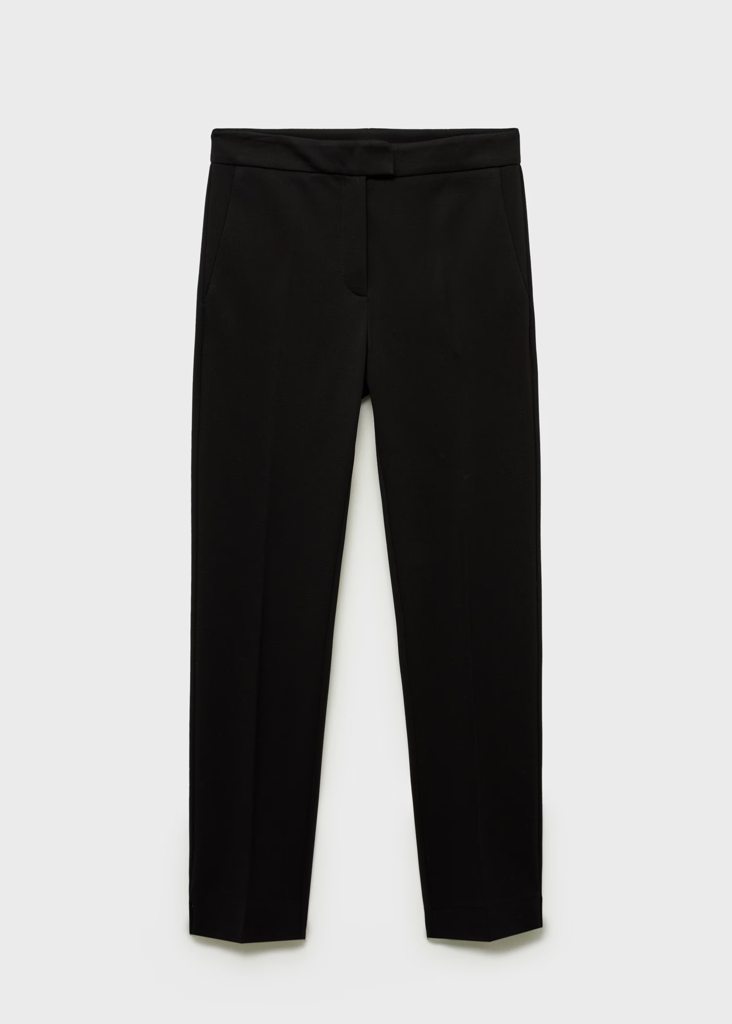 Straight mid-rise trousers - Women | MANGO United Kingdom | MANGO (UK)