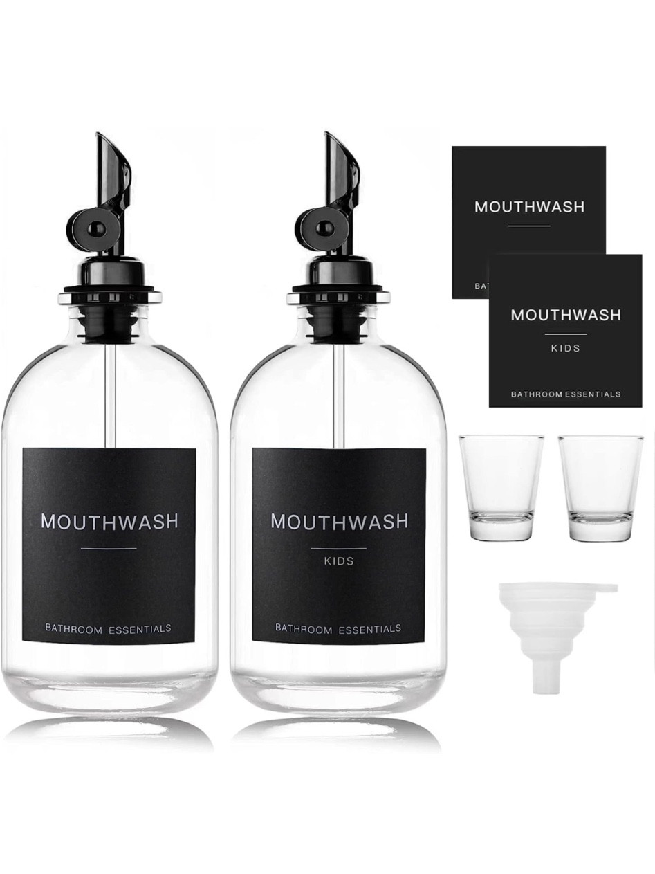 Mouthwash Dispenser 🖤 

#LTKxPrimeDay #LTKhome #LTKFind