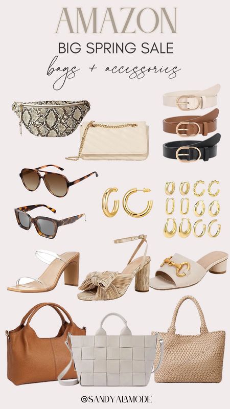 Amazon big spring sale | Amazon accessories | Amazon spring accessories | Amazon handbag | Amazon sunglasses | Amazon deals | Amazon earrings | Amazon gold earrings | Amazon designer inspired accessories 

#LTKSeasonal #LTKstyletip #LTKsalealert