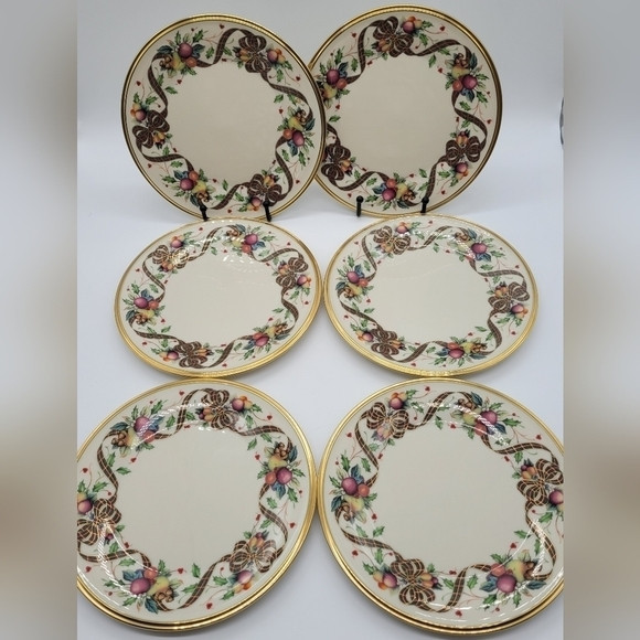 Lenox Holiday Tartan Salad Plate (each one sold separately) | Poshmark