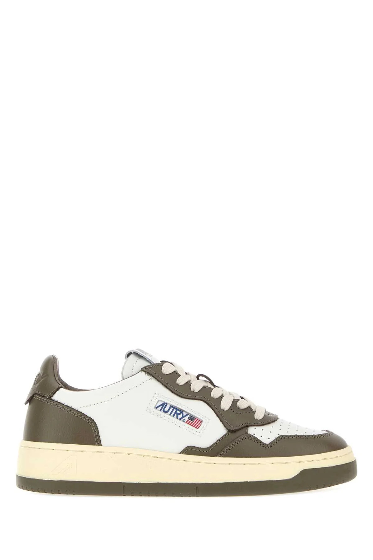 Autry Medalist Low Sneaker — Brown | Italist Inc.