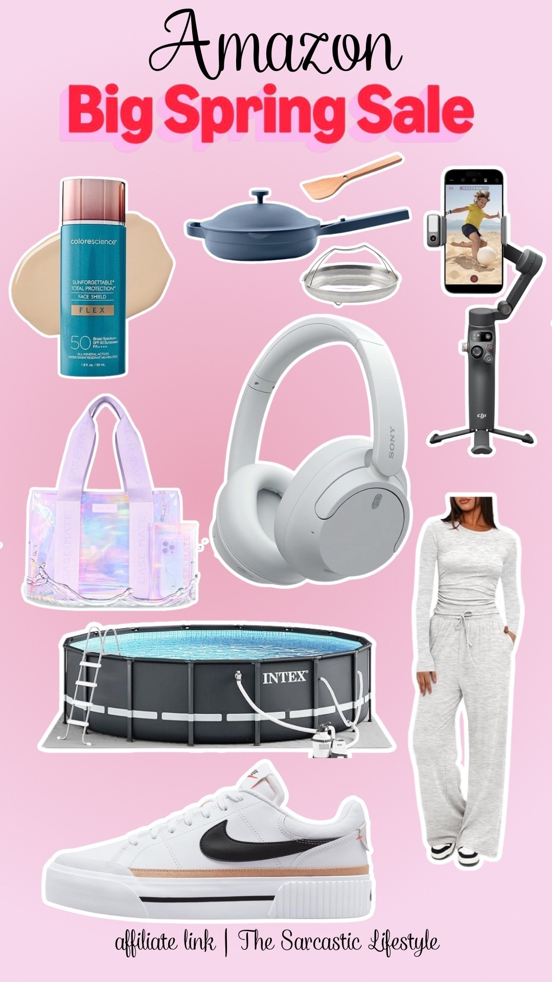 Amazon big spring sale!

Tinted sunscreen. Pool. Lounge set. Headphones. Pan. Gimbal. Nike. Sneakers.

#LTKSaleAlert #LTKHome #LTKSwim