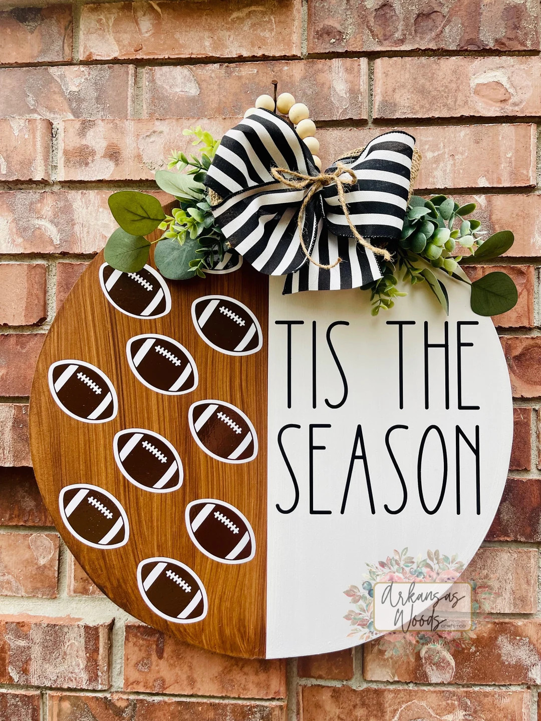 Football Door Hanger Customized Football Door Hanger Fall - Etsy | Etsy (US)