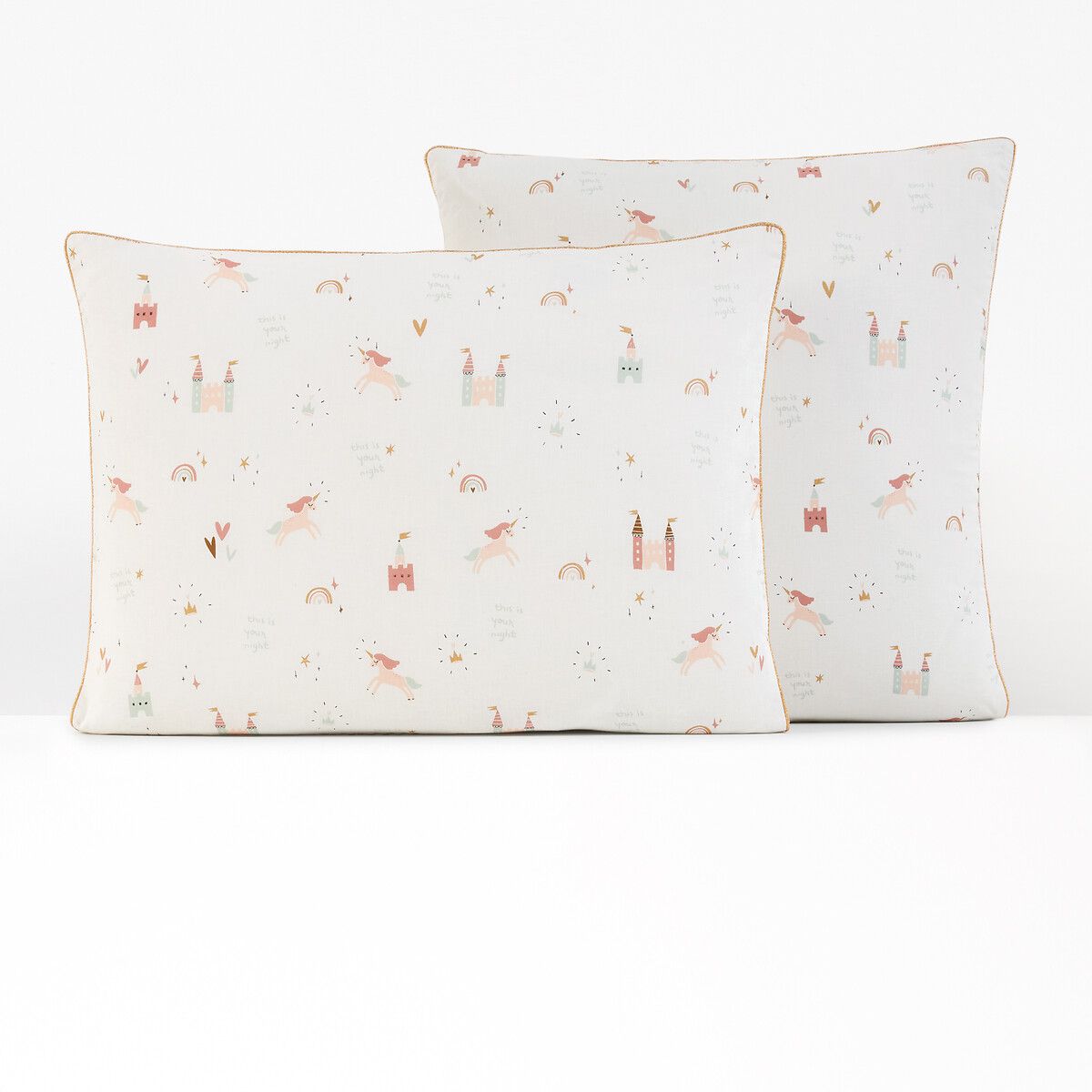 Unicorn Castle 100% Cotton Pillowcase | La Redoute (UK)