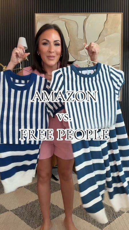 Amazon vs. Free People

Wearing a small in the Amazon version and an xsmall in the free people! 

I’m 5’2, 130 lbs, 34 DD, 25 in waist. 

Amazon set is linked in my March Finds list and Free people is saved in my LTK!

#petitefashion #fashionover40 #springstyle #resortwear

#LTKstyletip #LTKover40