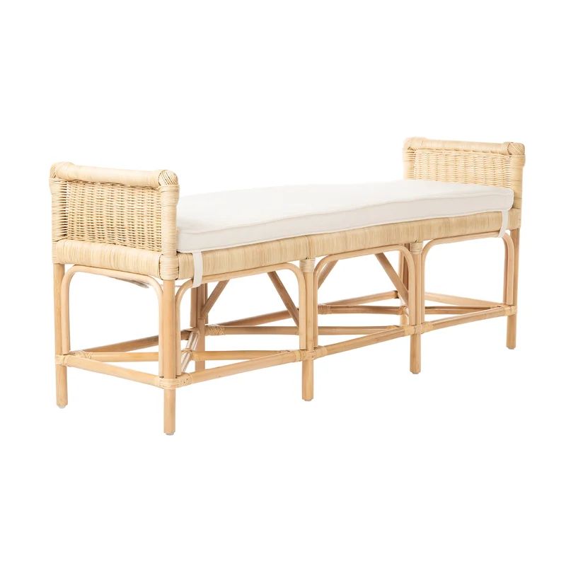 Rosita Wicker Bench | Wayfair North America