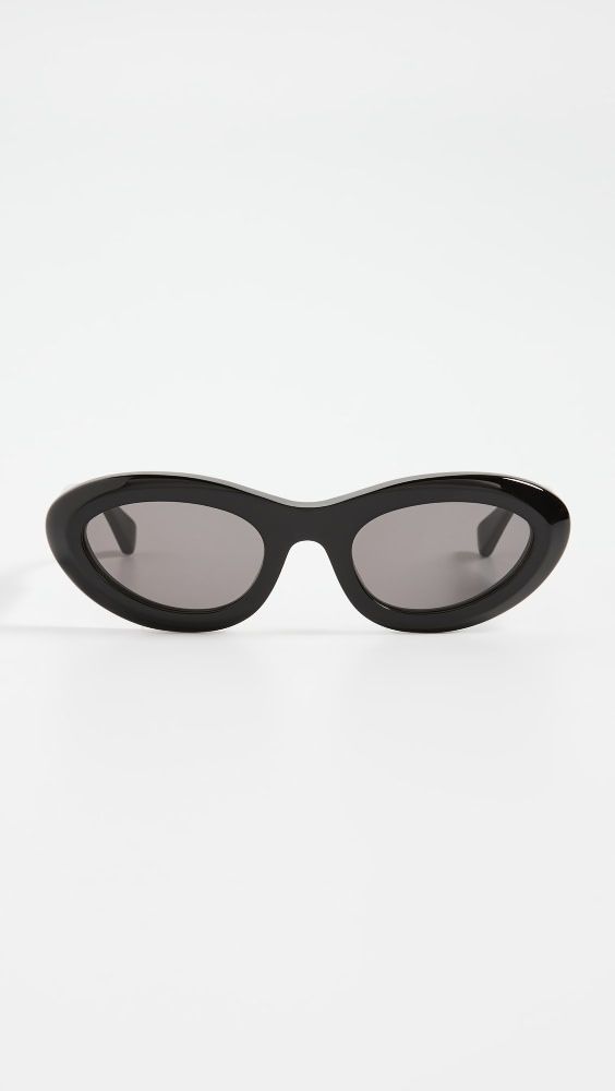 Bottega Veneta New Entry Oval Sunglasses | Shopbop | Shopbop