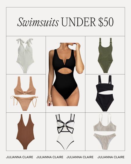 Swimsuits Under $50 👙

swimsuits // one piece swimsuits // one piece bathing suits // two piece swimsuit // bikini set // bikini // spring outfits // spring outfit ideas // affordable style

#LTKswim #LTKfindsunder100 #LTKstyletip