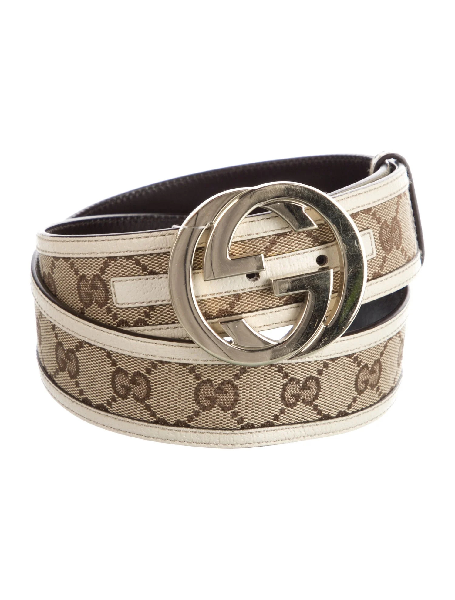 GG Canvas Canvas Belt | The RealReal