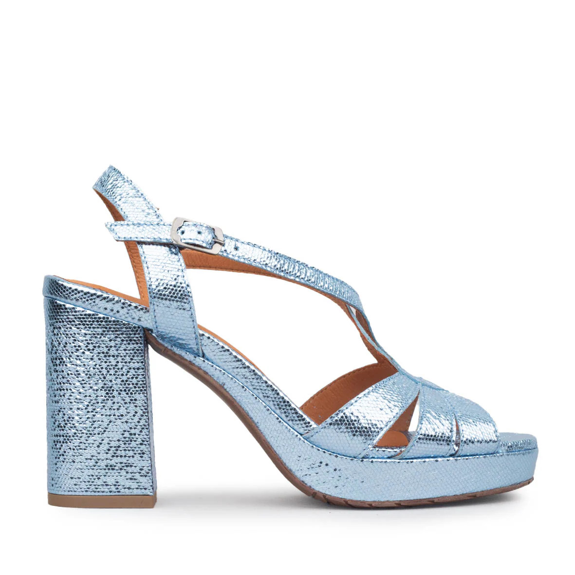 Veda Metallic Blue | Esska Shoes (US)
