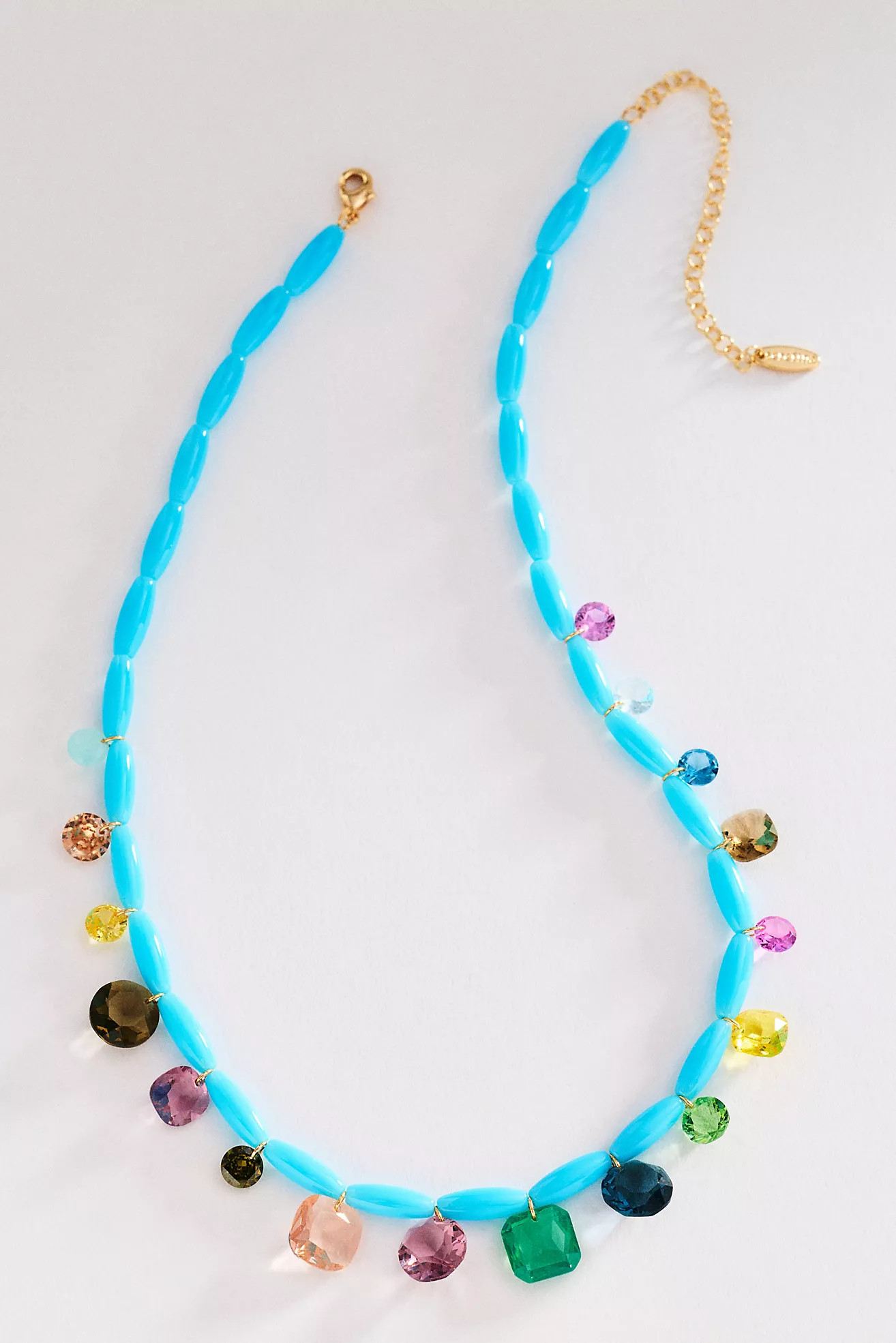Multi-Stone Beaded Necklace | Anthropologie (US)